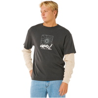 Mens Inner Visions Smashed Long Sleeve Tee